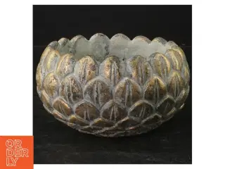 Glaseret keramik skål Chic Antique (str. Ø. 12 cm)