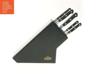 Kniv blok MED knive
