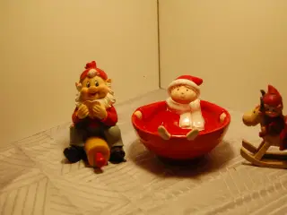 Jule skål og nisser