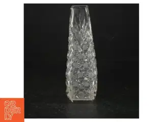 Krystalglas vase (str. 17 cm)