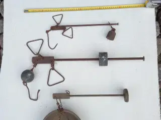 3 gamle bismarvægte