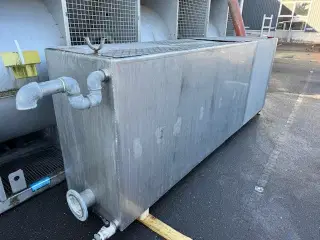 3000 liters rustfri tank