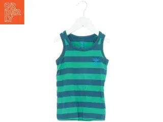 Stribet tank top fra Hummel (str. 104)