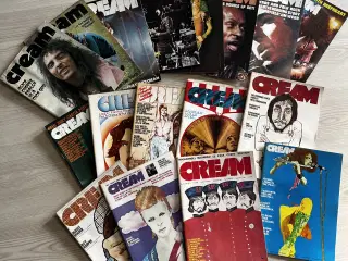 Cream magasiner. Sjældne