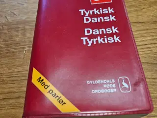 Tyrkiske ordbøger 2 store og en i lommeformat