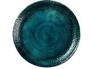 12 stk. Tallerken coupe marine grøn 288 mm Homespun Chroma Churchill