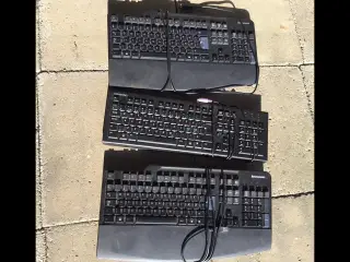 Tastaturer 3 stk 