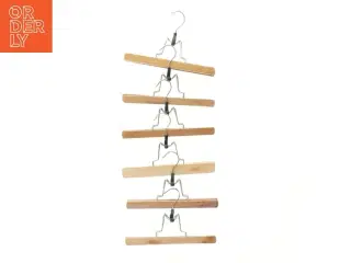Træ buksebøjler sæt (str. 6 stk 25 cm)