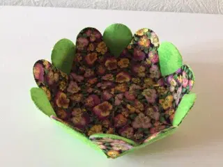 Kurv i patchwork
