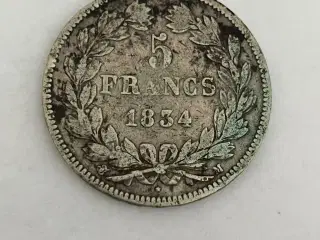 5 Francs 1834 France