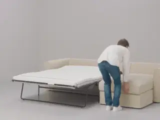 Grønlid sovesofa, daybed, chaiselong hjørnesofa 