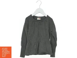 Grå Sweater med Hjerte Detalje fra Name It (str. 110)