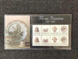 Frimærker Danmark souvenirmappe Flora Danica