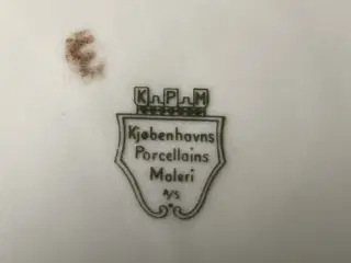 Spisestel 40 dele Kjøbenhavns Porcelæns Maleri