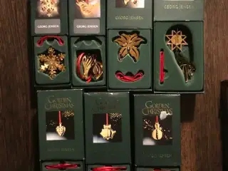 Georg Jensen årets julepynt forgyldt, pris fra