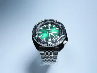 Grøn Diver Quartz Ur