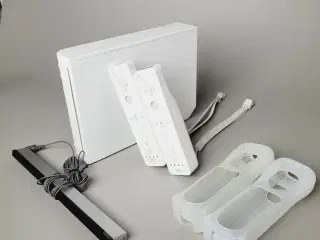 ⭐️· 🎮 Nintendo Wii konsol, hvid, med tilbehør 