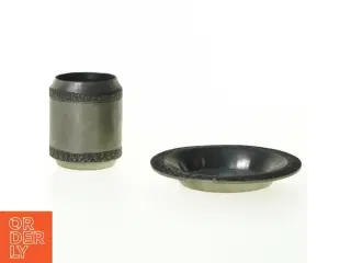 Metal skåle fra Peweter (str. 10 cm 6 x 5 cm)