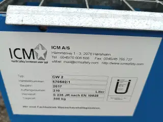 Olie opsamler kar