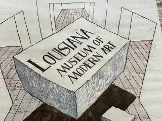 Original Louisiana plakat 