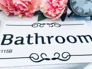 Wallsticker “ Bathroom “ 