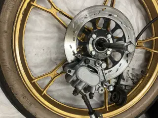 Hjul sæt med skivebremser ,