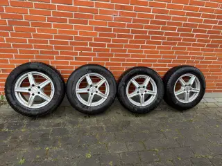 16 aluvinterhjul med TPMS ventiler