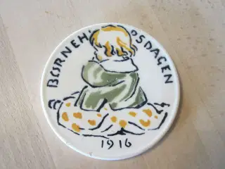 Platte fra Børnehjælpsdagen årgang 1916