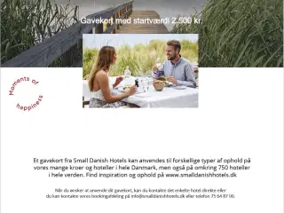 Ophold til danish small hotels