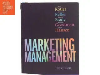 Marketing management af Philip Kotler (Bog)