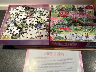 Smukt Michael Storrings puslespil – Japansk Tehave