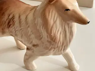 Fajancefigur, collie