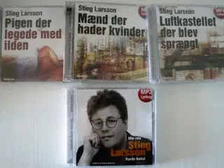 MP3 lydbøger af Stig Larsson
