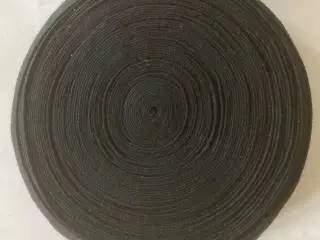 Rulle med 25 meter vævet huebånd til kasketter