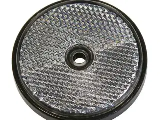 Refleks rund hvid diameter 68mm 2stk