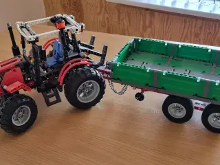 Lego Technic, traktor med vogn, nr 8063