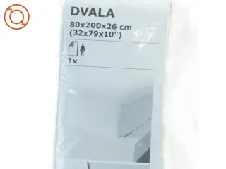 IKEA DVALA Lagen, hvid fra IKEA (str. 80 x 200 x 26 cm)