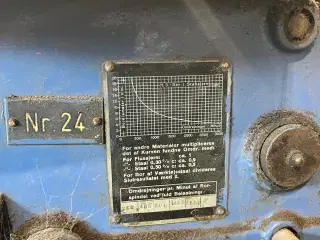 Søjleboremaskine, østjydsk elektro
