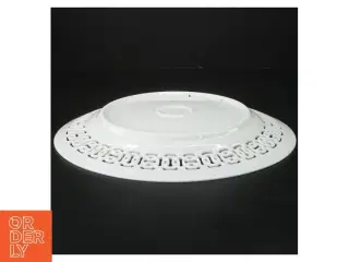 Sæt af porcelæns tallerkener (str. Ø. 27,5 cm)