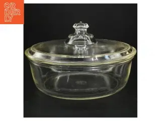 Glasgryde med låg fra Pyrex (str. Ø 24,5 cm)