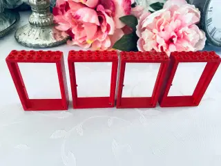 Lego rød vinduer Fabuland 