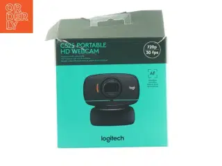 Logitech HD Webcam og hovedtelefoner fra Logitech (str. 14 x 14 cm)
