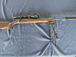 Mauser 308Win m. Optik & lyddæmper sælges