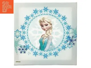 3 stk lærredsbilleder med frosttema, Elsa fra Disney (str. 20 x 20 cm)