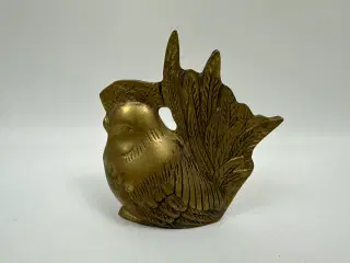 Vintage messing fugl
