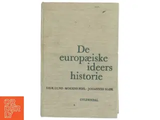 De europæiske ideers historie bog