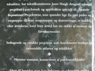 japanske inspirationer nemme projekter i patchwork