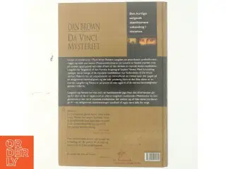 Da Vinci Mysteriet af Dan Brown (Bog)