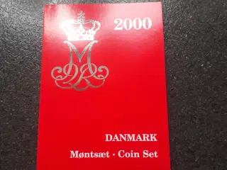 Kgl. Møntsæt år 2000 i flot kvalitet.