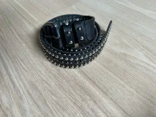Dame læderbælte 105cm